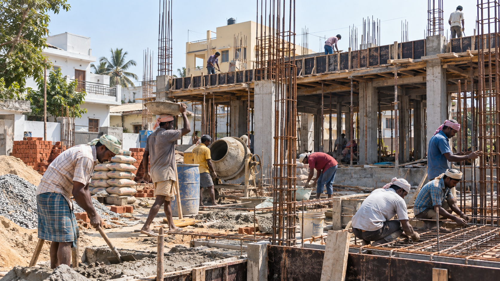 Civil construction work